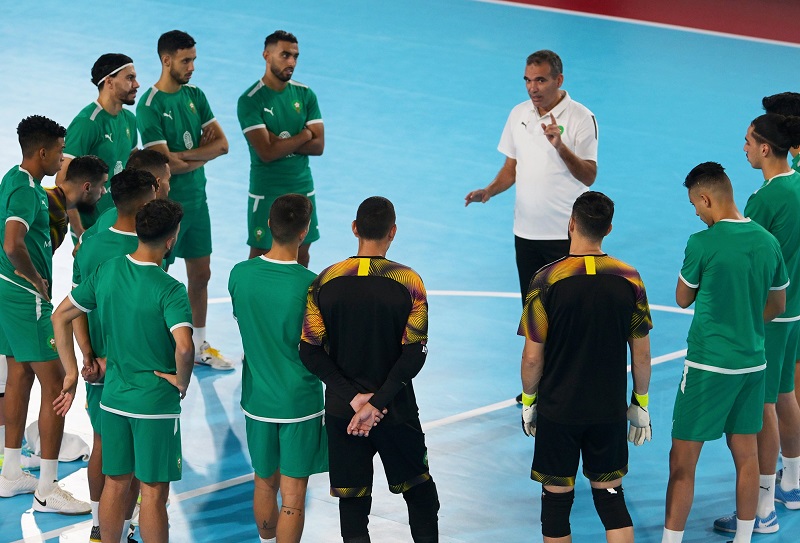 "أسود الفوتسال" يواصلون الاستعداد لمباراة البرتغال في مونديال "أوزبكستان 2024"