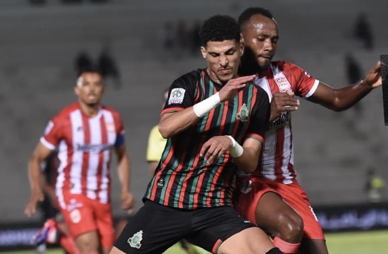الجيش يكتسح النادي المكناسي برباعية