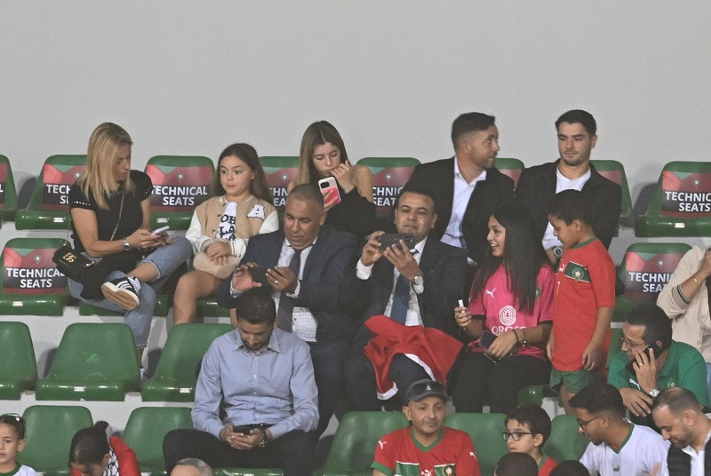 إبراهيم دياز يتواجد بالملعب الشرفي بوجدة