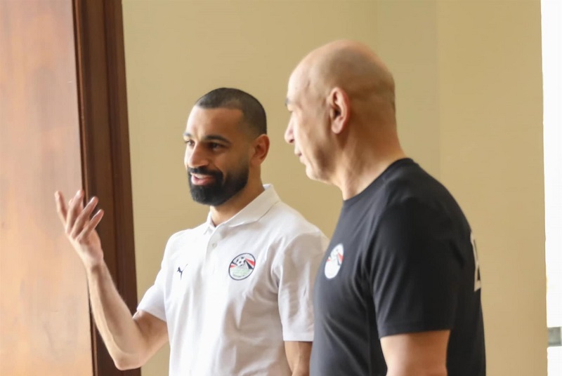 حسام حسن يعلن إصابة محمد صلاح