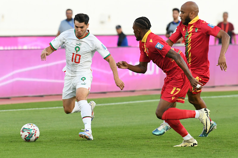دياز يحل بمدينة وجدة لمؤازرة المنتخب المغربي أمام إفريقيا الوسطى