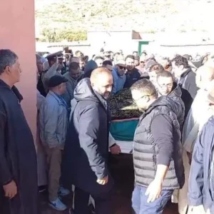 تشييع جنازة عبد العزيز برادة في تنغير