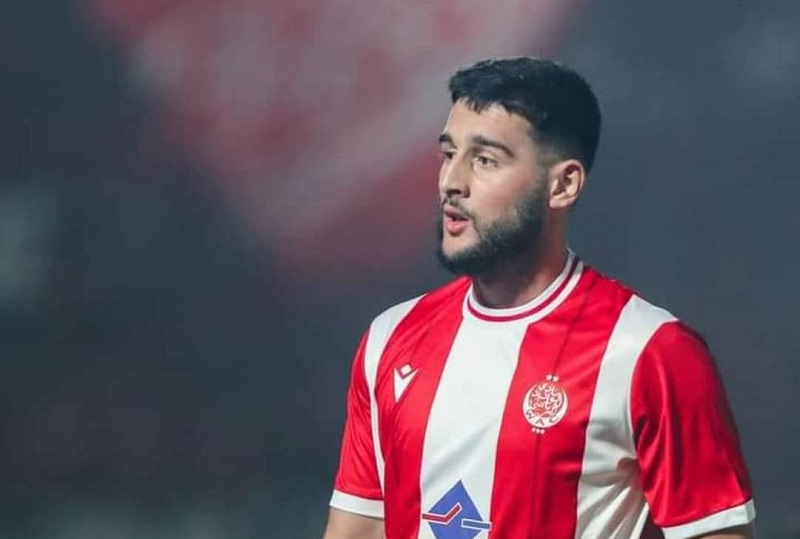 نسيم الشادلي يغيب عن قائمة الوداد لمباراة الديربي أمام الرجاء