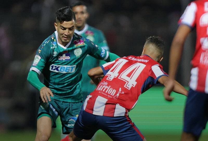 مباراة المغرب التطواني والرجاء الرياضي تنتهي بالتعادل السلبي في الدوري الاحترافي