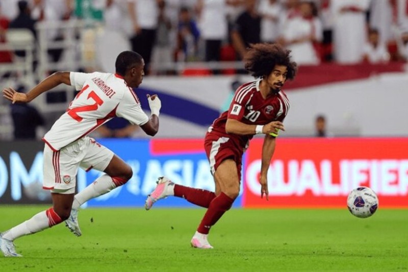 تعادل الإمارات وقطر في خليجي 26