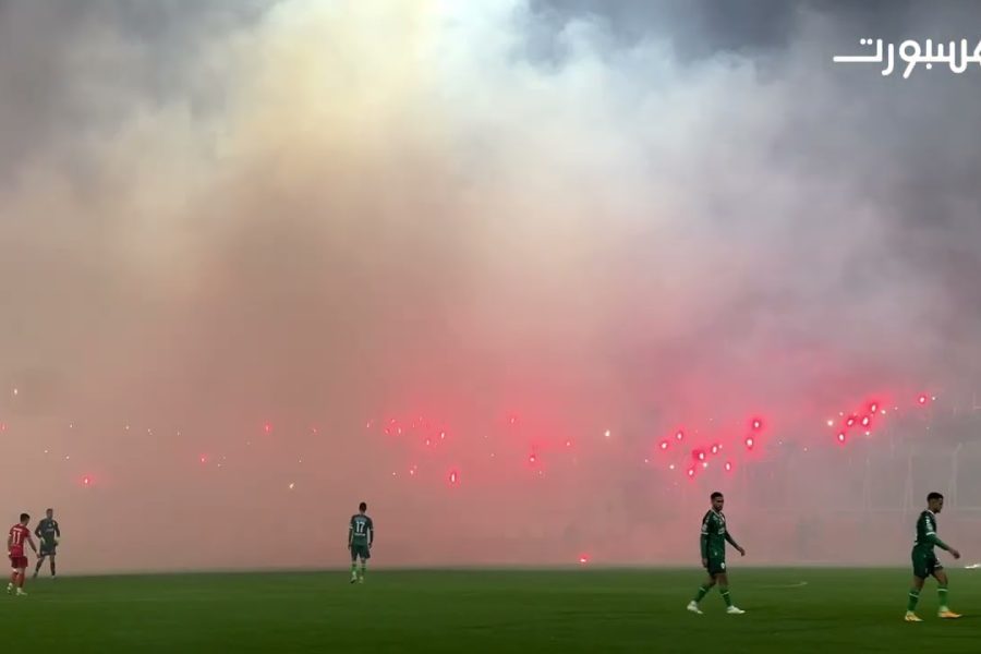 كراكاج خرافي لجماهير النادي المكناسي في لقاء الرجاء