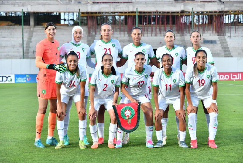 لاعبات المنتخب النسوي: نعيش أجواء إيجابية ونستعد بجدية تحضيرا لـ”الكان"