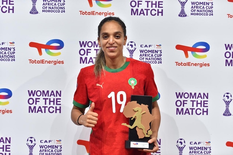 أوزراوي الأفضل في لقاء المغرب وغانا