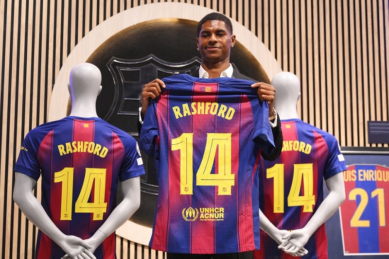النجم الإنجليزي ماركوس راشفورد: برشلونة جعلني أشعر وكأنني في المنزل