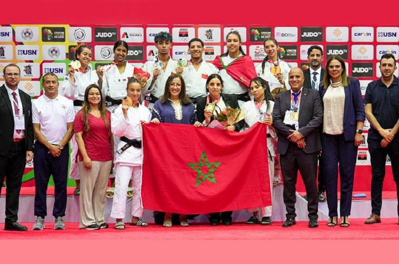 منتخب الشبان للجيدو بطلا لإفريقيا