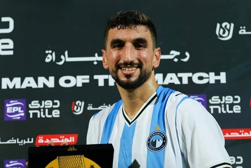 الكرتي الأفضل في لقاء بيراميدز والأهلي
