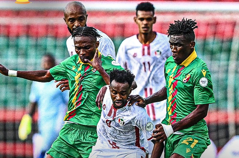 "الشان".. السودان تتعادل مع الكونغو