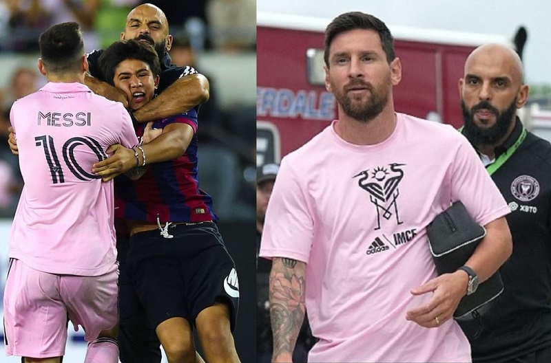 إيقاف حارس ميسي بسبب تصرف غريب
