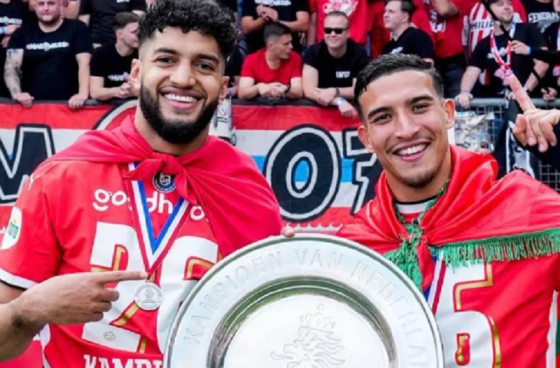 الصيباري والدريوش يتوجان بالسوبر الهولندي