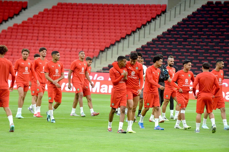 على أرضية تحفة "مولاي عبد الله".. "الأسود" ينهون التحضيرات لمواجهة النيجر