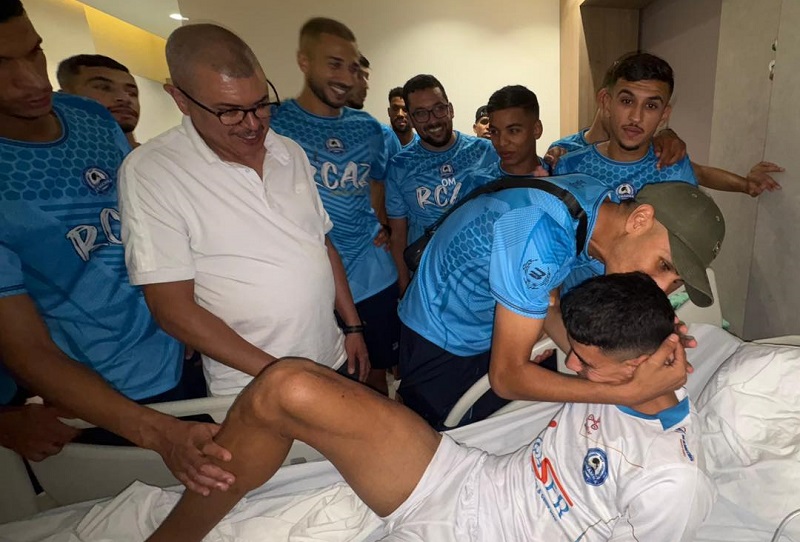 نهضة الزمامرة: فرح بصحة جيدة