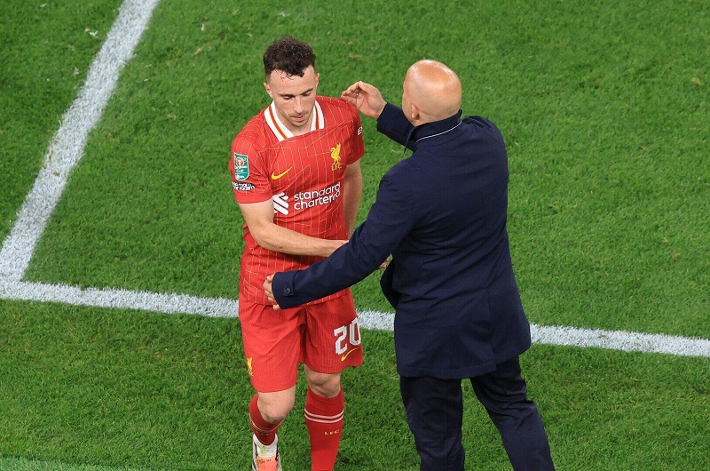 مدرب ليفربول يؤكد: مالكو النادي سيدفعون كامل عقد ديوغو جوتا