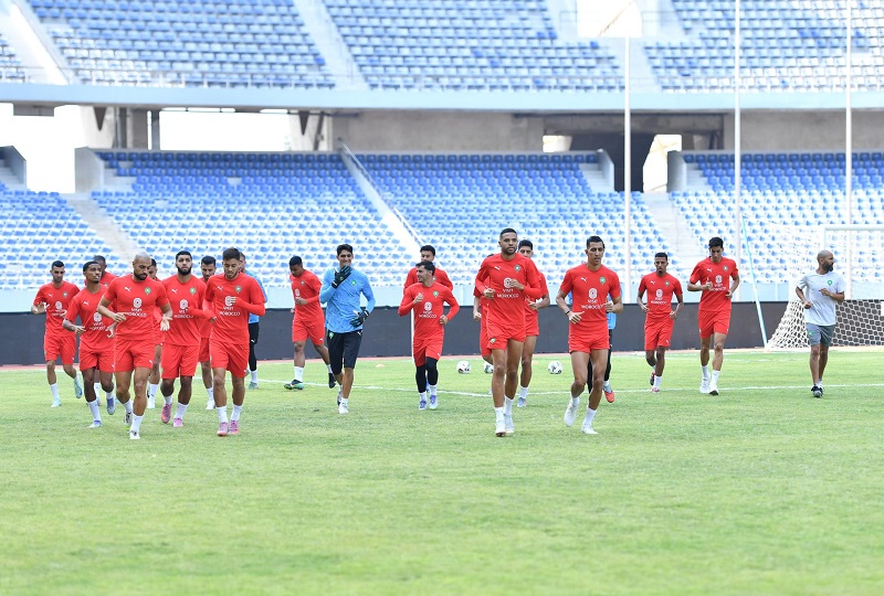 في أجواء جيدة.. "الأسود" يختتمون التحضيرات لمواجهة منتخب زامبيا