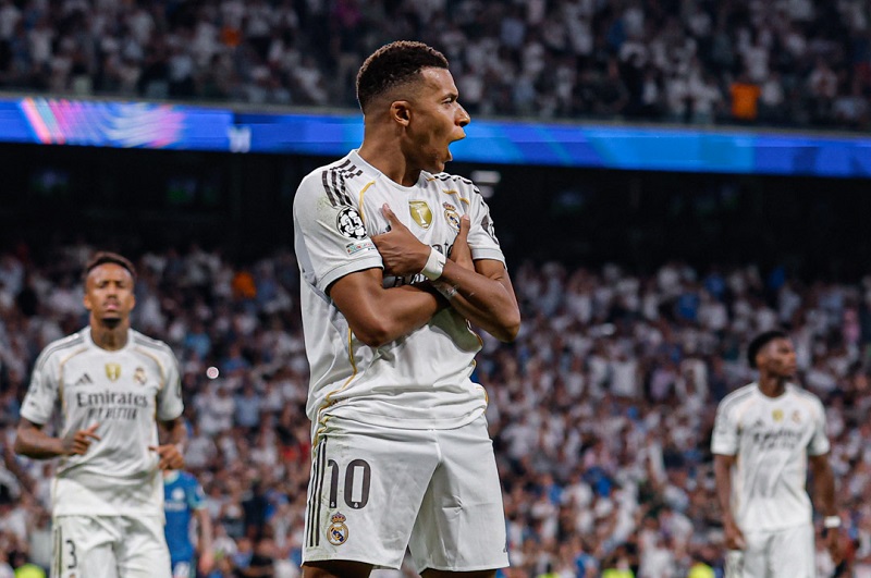 مبابي يعود للتدريبات الجماعية لريال مدريد