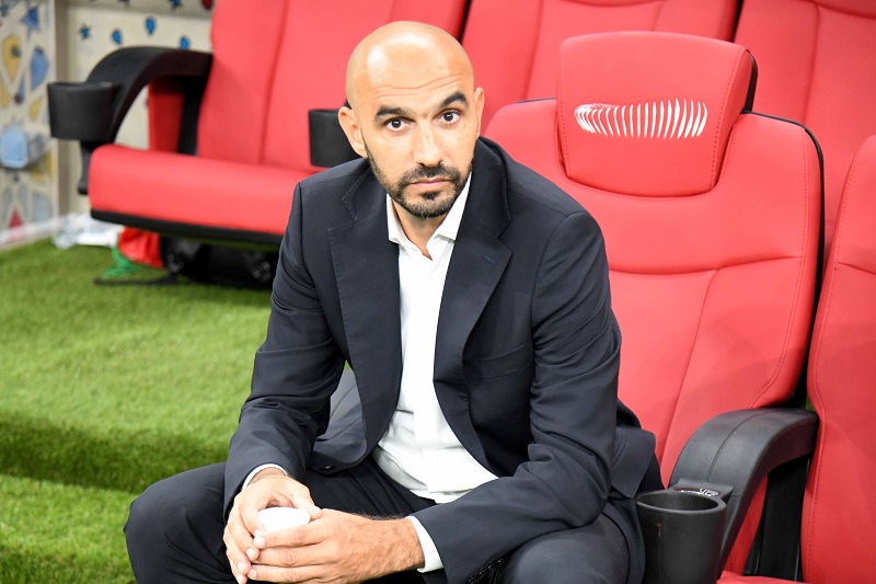 الركراكي: حكيمي لعب مصابا.. سعداء بالتأهل لـ"المونديال" والتركيز الآن على "الكان"