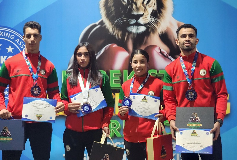 4 ميداليات للمغرب في الكيك بوكسينغ 