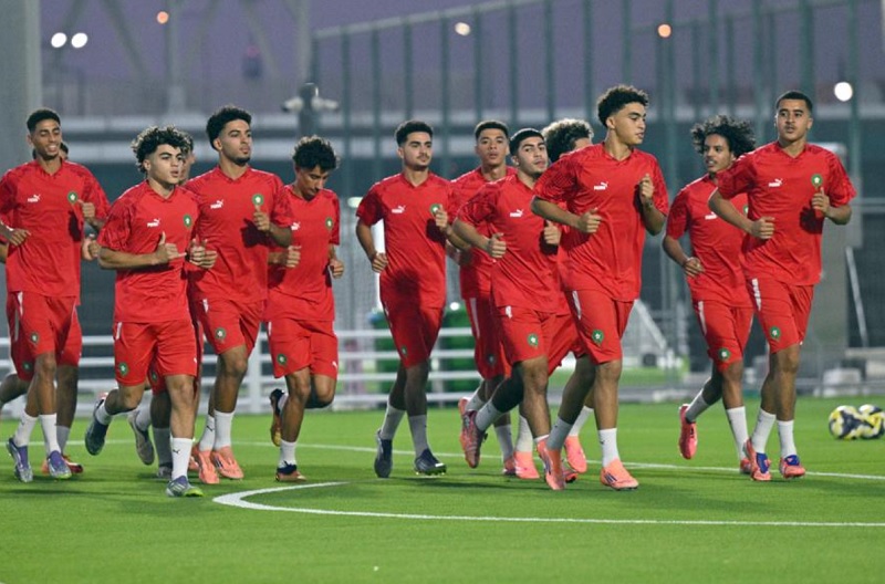 منتخب "الفتيان" يواصل استعداداته لمواجهة اليابان في "المونديال"
