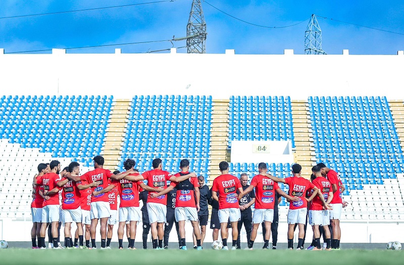 منتخب مصر يختتم التحضير بالزاولي