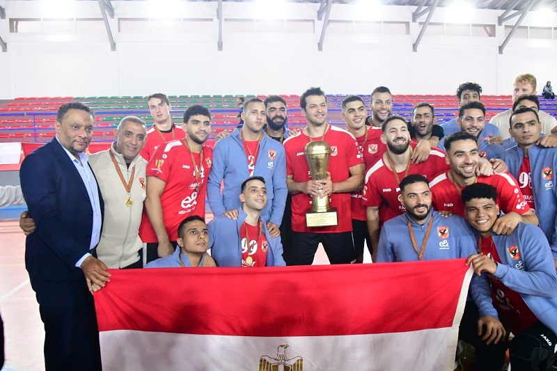 يد الأهلي تحرز كأس مولاي الحسن