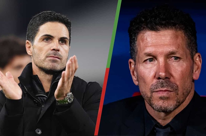أرتيتا يمتدح سيميوني قبل لقاء العصبة