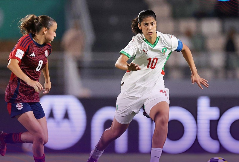 منتخب الناشئات يتأهل إلى ثمن نهائي المونديال بعد هزم كوستاريكا بثلاثية