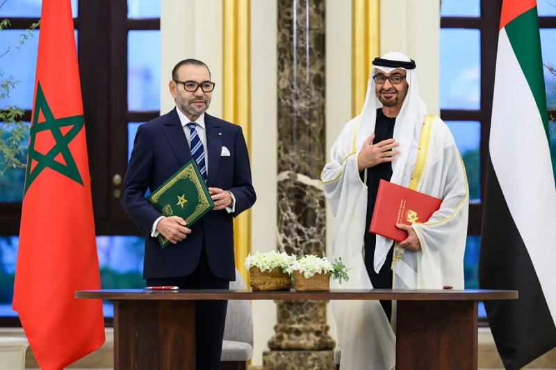 رئيس دولة الإمارات يهنئ المغرب