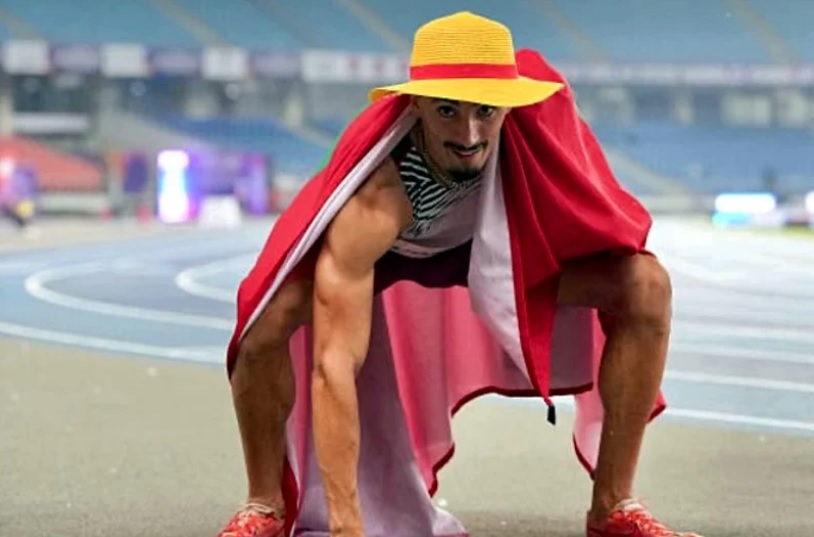 أيمن الحداوي: أهدي الميدالية للملك