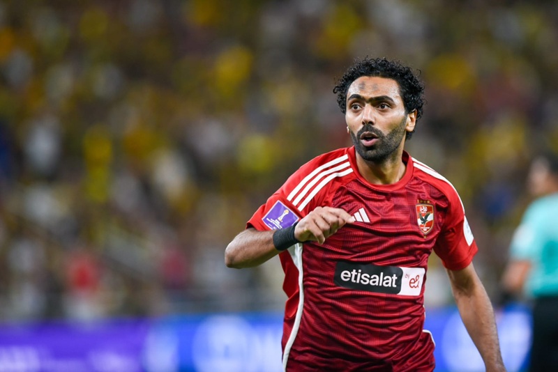 الأهلي المصري يعلن إصابة الشحات