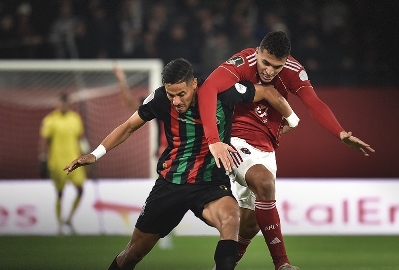 التعادل ينهي قمة الجيش الملكي والأهلي المصري في دوري أبطال إفريقيا