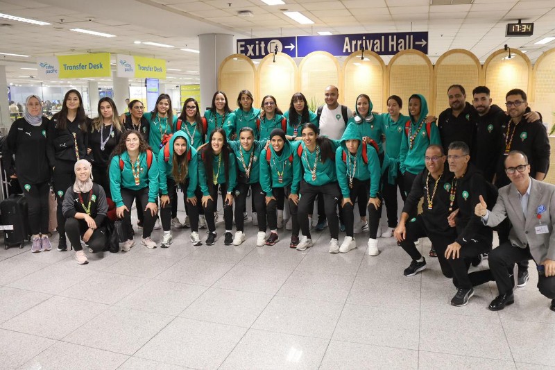 سيدات "الفوتسال" يصلن إلى مانيلا