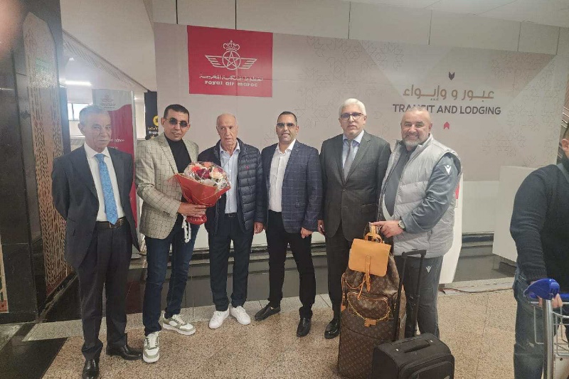 استقبال مسفيوي راق لبعثة اتحاد العاصمة