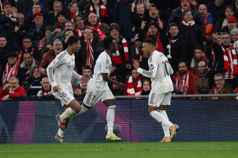 مبابي يعيد ريال مدريد لطريق الانتصارات بفوز كبير في معقل بلباو بـ"الليغا"