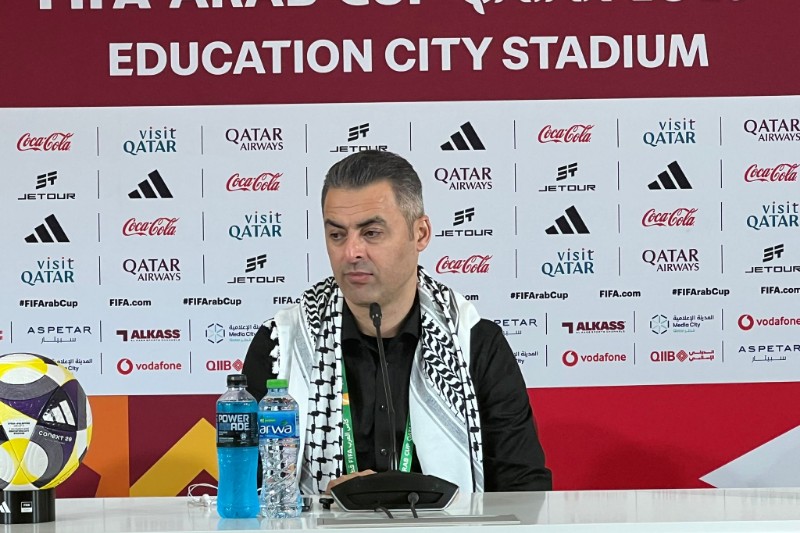 مدرب منتخب فلسطين: لا نخشى مواجهة المغرب أو السعودية في دور الربع