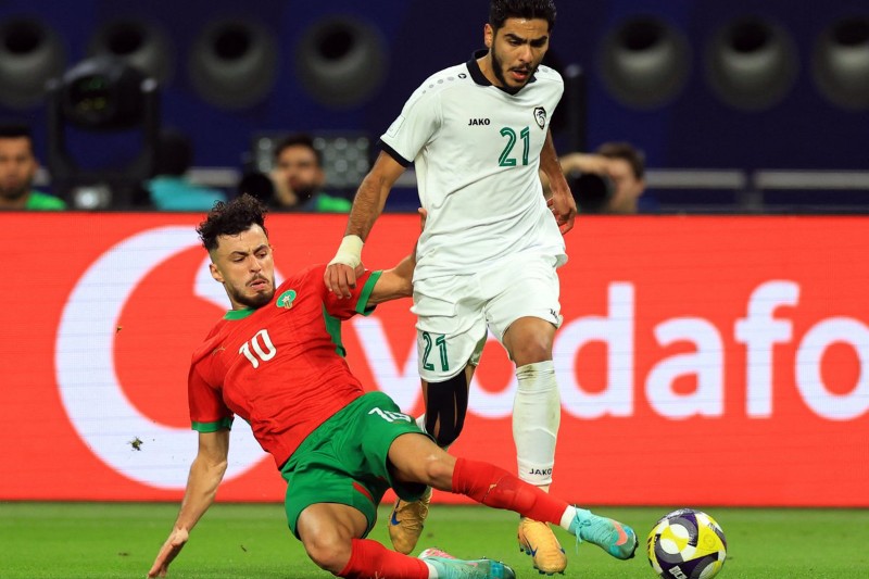المنتخب المغربي يتجاوز سوريا بهدف نظيف ويتأهل لنصف نهائي كأس العرب