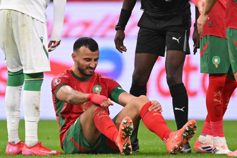 إصابة سايس تربك حسابات المنتخب المغربي في افتتاح كأس أمم إفريقيا 