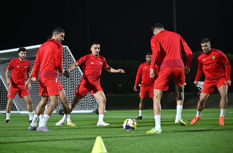 أملا في بلوغ النهائي العربي.. "الأسود" ينهون التحضير لمواجهة منتخب الإمارات