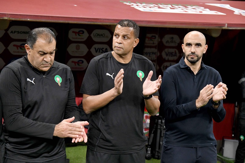 الركراكي: راضون عن الأداء وسنحتاج إلى الجمهور في المرحلة المقبلة كما اليوم