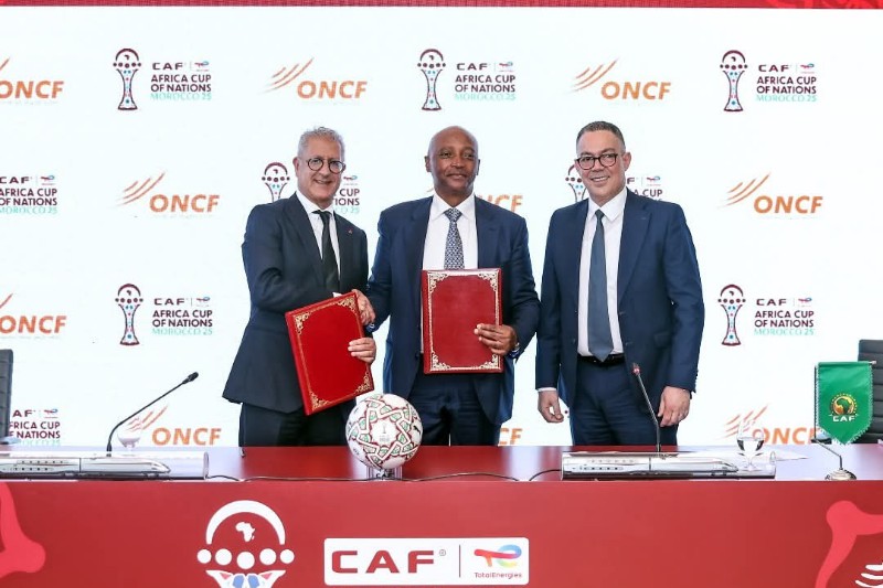 شراكة استراتيجية بين "كاف" و"ONCF"