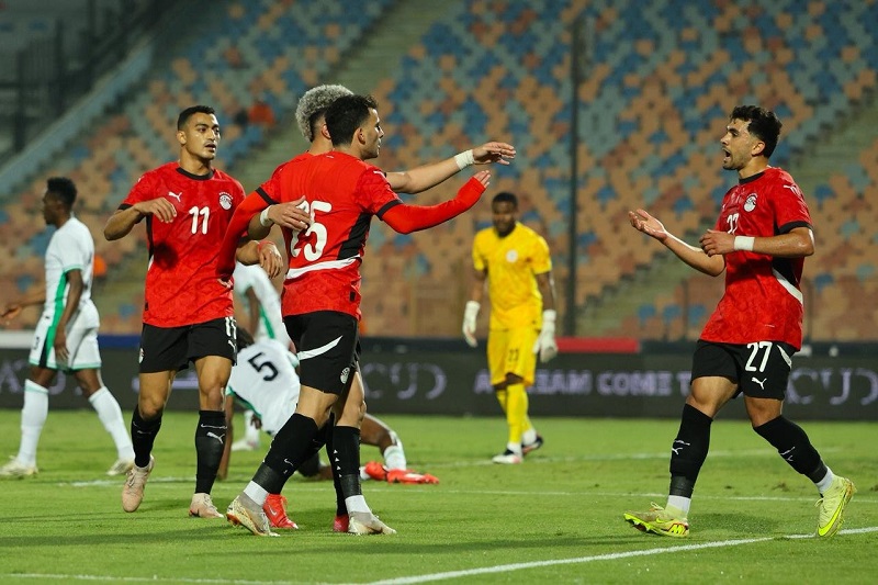 مصر تهزم نيجيريا وديا استعدادا لـ"الكان"