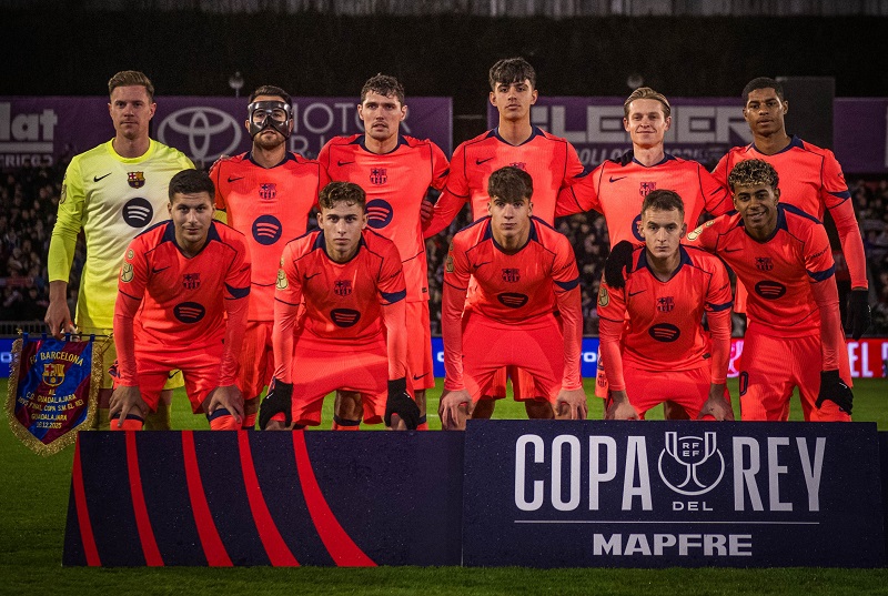 برشلونة يحقق فوزا صعبا على غوادالاخارا ويبلغ دور الـ16 في كأس الملك