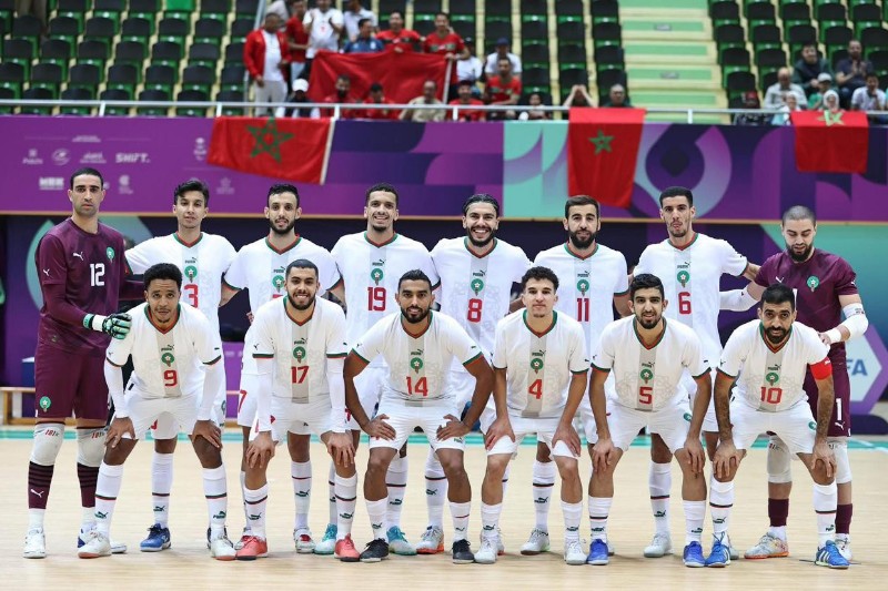 "الفوتسال" المغربي السادس عالميا