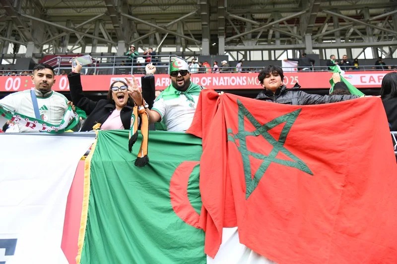 "كان" المغرب 2025.. ترابط مغربي جزائري يتجاوز “القطيعة”