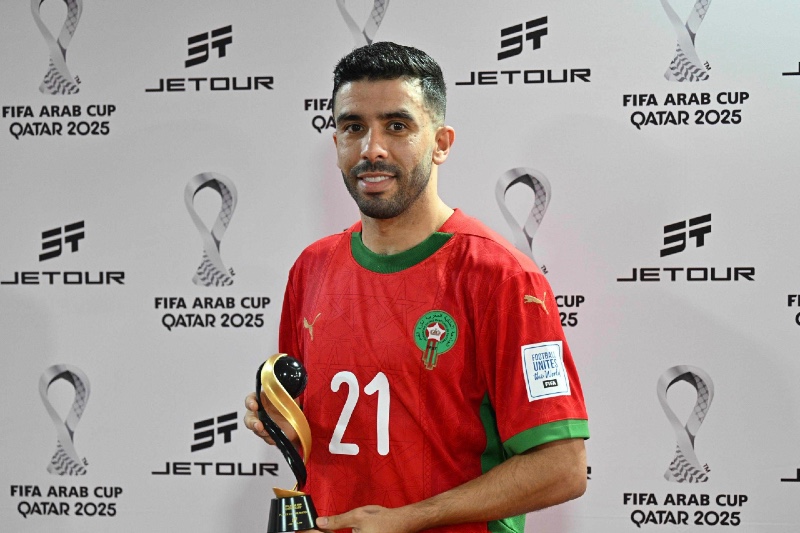 البركاوي "رجل مباراة" المغرب وجزر القمر