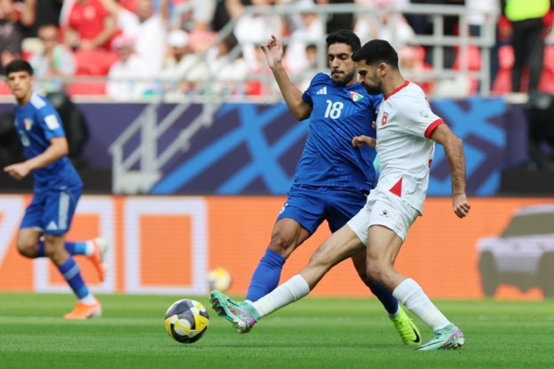 الأردن يهزم الكويت في كأس العرب
