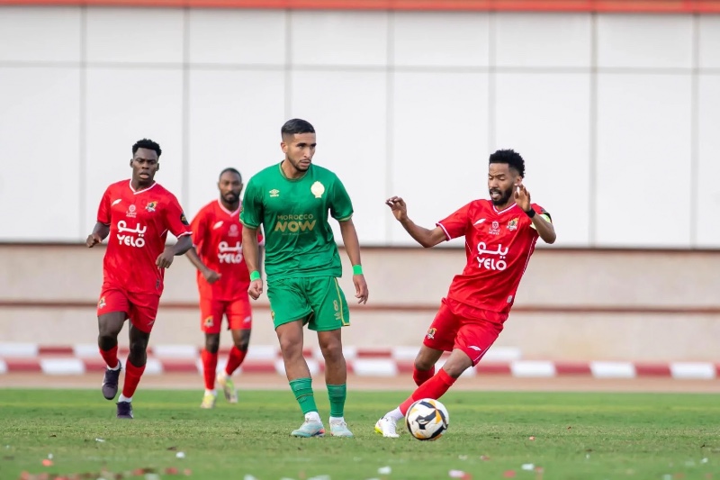 الرجاء ينهزم وديا أمام الوحدة السعودي